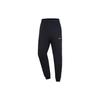 Штаны мужские спортивные трикотажные зауженные Li Ning для бега, стандартные, черные AKLRB85-1