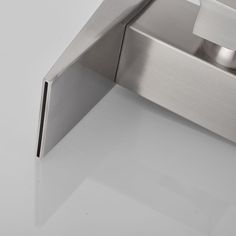 Роскошный высокотехнологичный смеситель с цифровым дисплеем ℉℃ для раковины в ванной комнате, смеситель с датчиком температуры, кухонный смеситель для раковины, смеситель для туалетного столика, водопадный смеситель