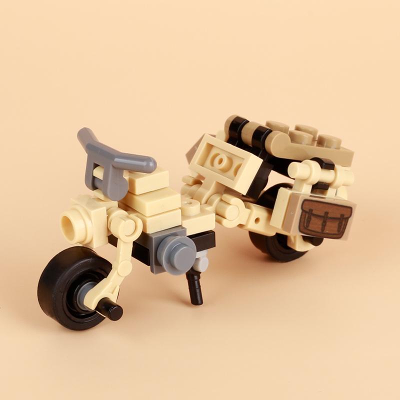 Конструктор MOC Игрушки Военный Автомобиль Транспортное Средство Танк WW2 Оружие Строительные Блоки Игрушка Немецкий Американский Солдат Бронированный Артиллерийский Грузовик Подарок Мальчикам