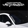 30x6 см веселая белая наклейка Need for Speed Scratch на лобовое стекло автомобиля, виниловая наклейка, универсальные автомобильные аксессуары для окон и дверей