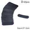 20pcs Blank PU Leather Labels For DIY Craft Sewing Garment Accessories Vintage Jeans Bags Tags Decor Supplies
