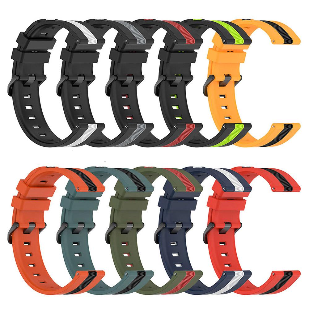 Силиконовый ремешок 20 мм 22 мм для Huawei Watch GT2 42 мм 46 мм GT3 SE Smart Watch Band для Samsung Galaxy Watch 5/4 Active 2 Gear S3