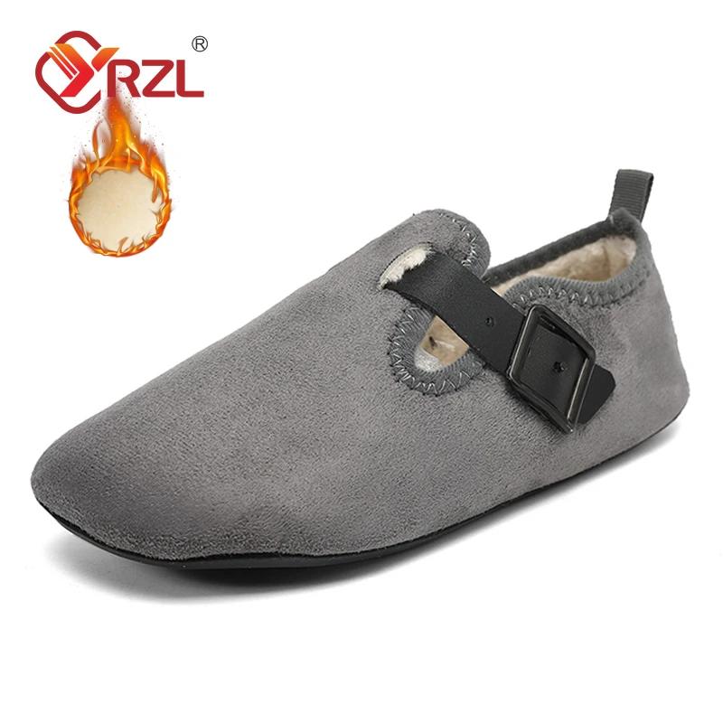 YRZL женские хлопковые туфли парные туфли однотонные домашние легкие мягкие подошвы тапочки подарок домашняя спальня балетки мужская обувь осень зима
