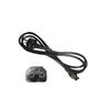 Black Laptop Power Cable 2m