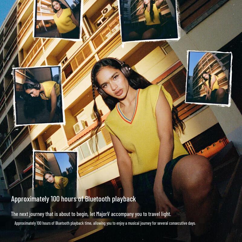 Marshall Полноразные Bluetooth-наушники Major V