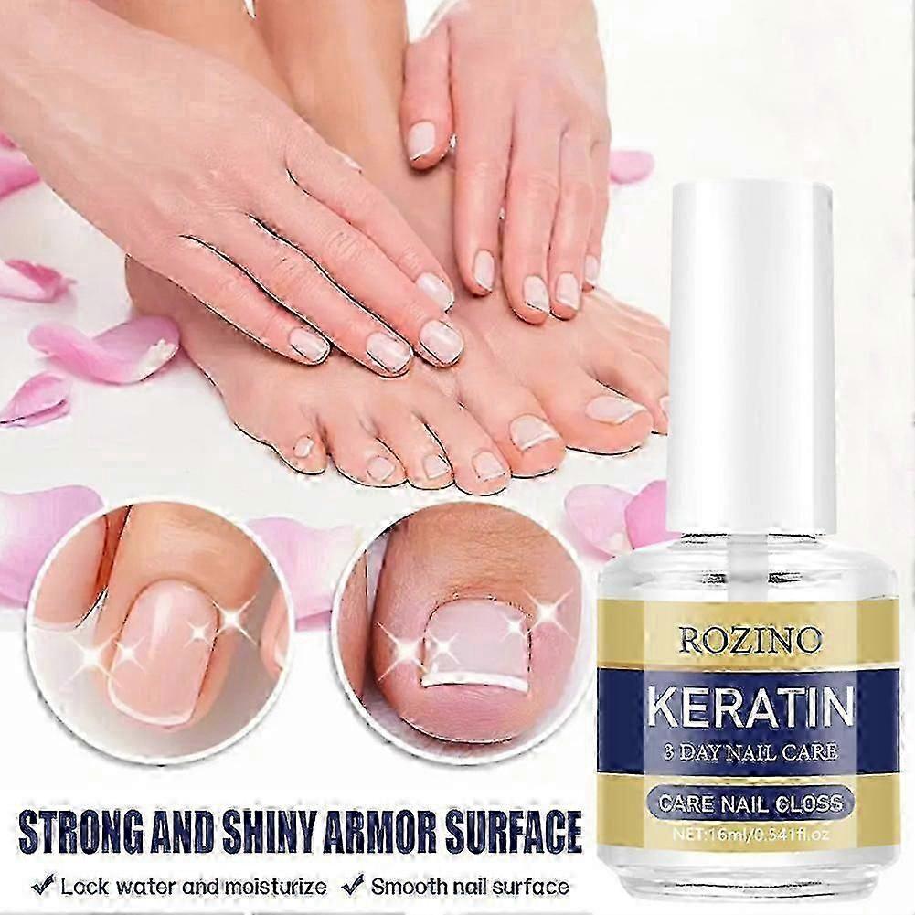 Nail Strengthener for Nail Growth Treatments, Fast Keratins Nail Hardener for Damage Nails, Nail Care Supplies