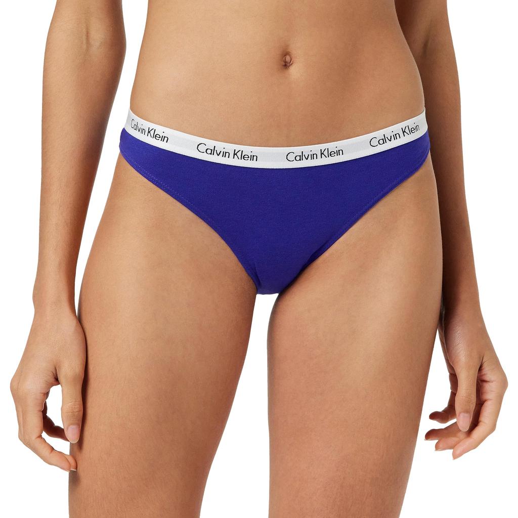 Calvin Klein Набор бикини из 5 штук, удобное простое треугольное нижнее белье, женское нижнее белье 000QD3586E-HX2