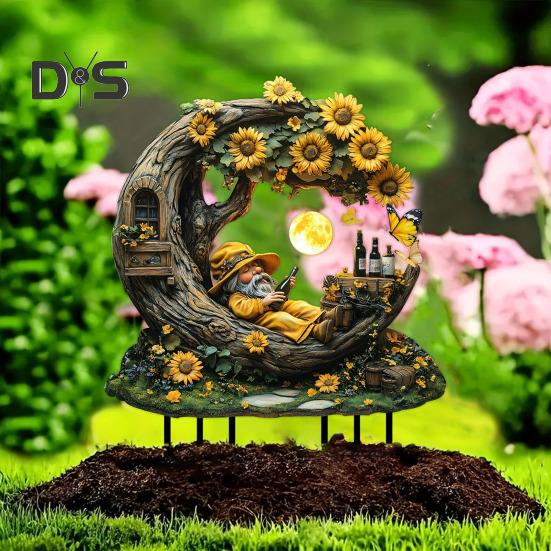 Садовый колышек, акриловый горшок для растений, вставка для вазонов, аксессуары для сада, цветочный горшок, декоративный колышек для двора, комнатных и уличных растений в горшках