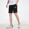 Puma Спортивные тренировочные шорты с принтом логотипа на шнурке, мужские трикотажные шорты черного цвета 588824-01