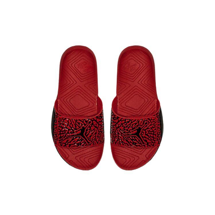 Шлепанцы Air Jordan Hydro 7 Red Burst Crack Gs BQ6291-600