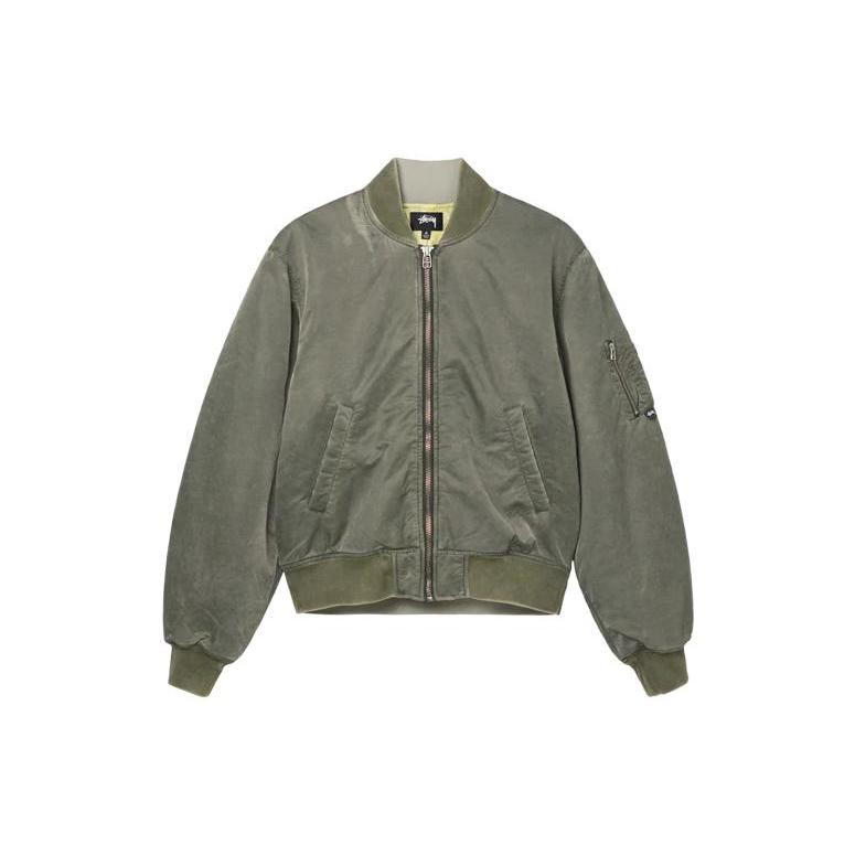 Stussy Dyed Nylon Bomber 115618