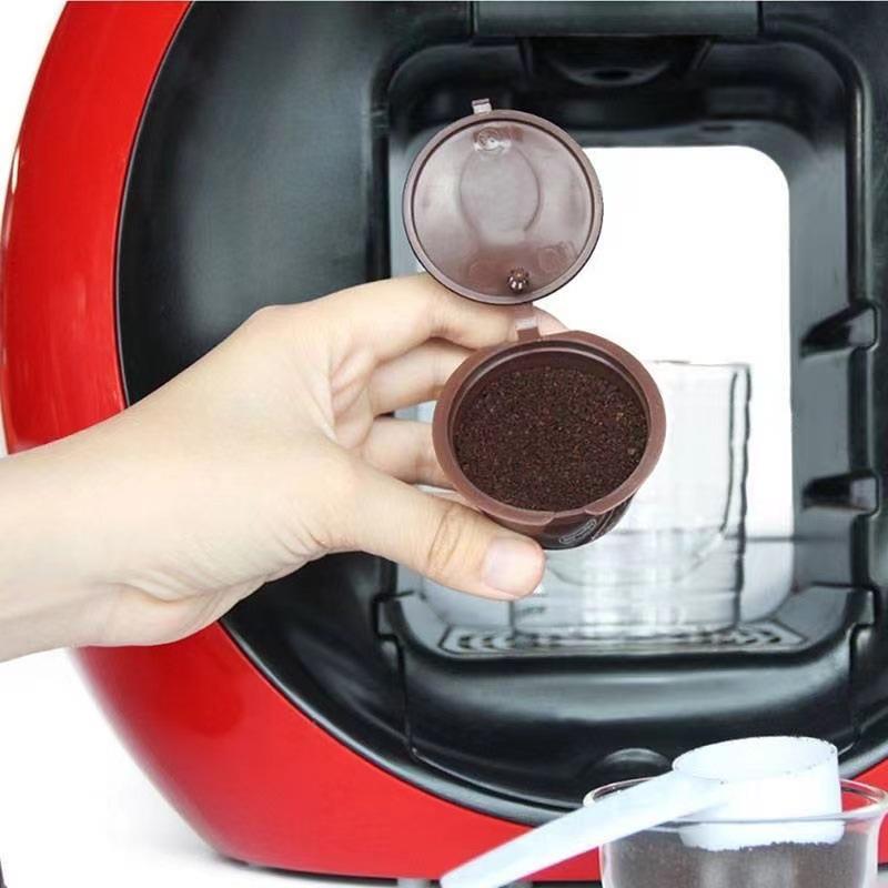 1-3 шт. кофейных капсул, многоразовых, совместимых с кофемашинами Nescafe Dolce Gusto 1-го и 3-го поколения, из нержавеющей стали
