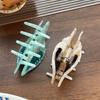Ponytail Holder Acetate Hair Clip Headwear Hair Grab Fashion Conch Hair Claws  Female