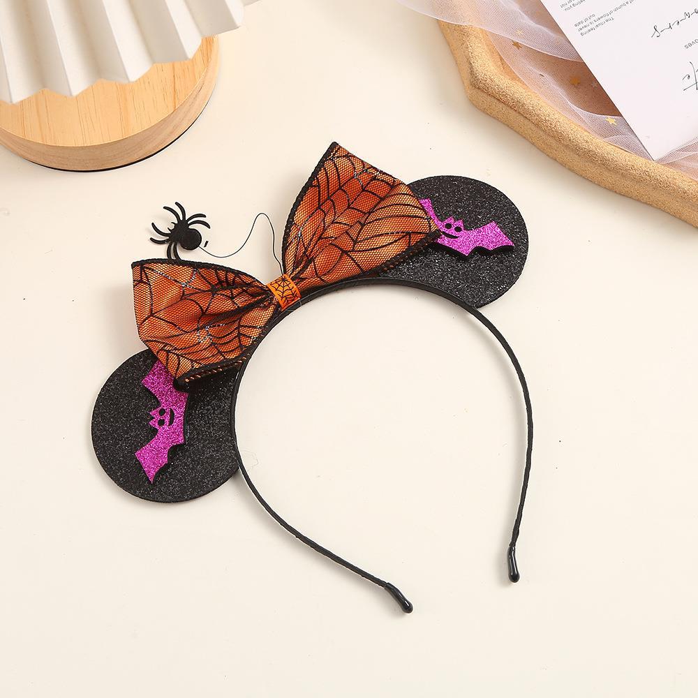 Children's Halloween Pumpkin Terrifying Skull Headbands Ghost Festival Party Party Funny Headbands Bat Spider Hair Accessories