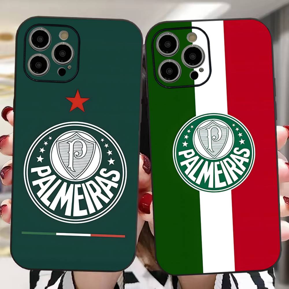Хороший чехол для телефона P-Palmeiras-Green для iPhone 16 15 14 13 12 11 PRO MAX PLUS Mini TPU Мягкий, приятный для кожи чехол