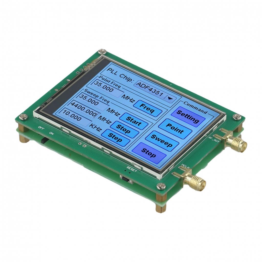 ADF4350ADF4351 РЧ Генератор Интерфейс с Сенсорным Экраном Возможность Управления с ПК