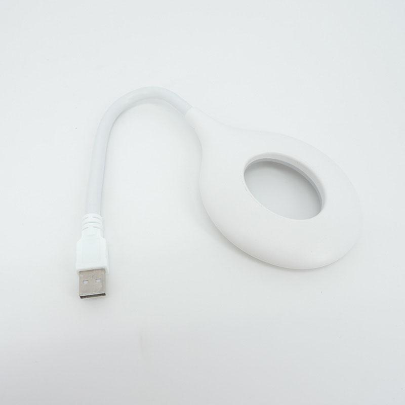 Мини-портативный ночник для учебы и чтения, 5 В постоянного тока, Usb настольная круглая лампа для клавиатуры, прикроватная белая лампа, защита глаз для компьютера, ПК