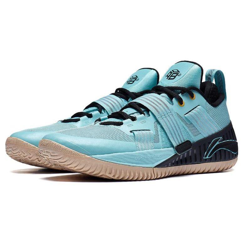 Баскетбольные кроссовки Li Ning Fury Breathable Lightweight Low Top, мужские кроссовки, синие ABFT027-3