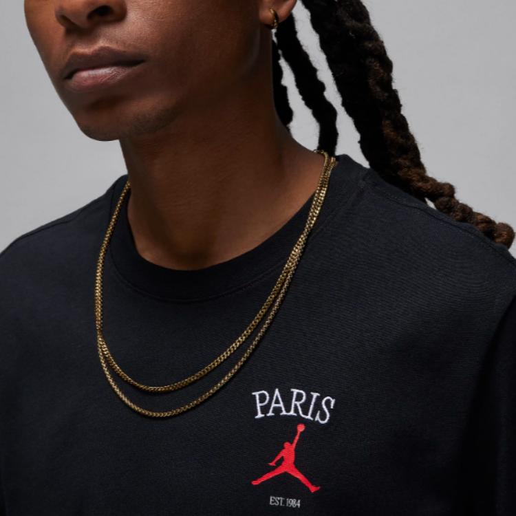 Jordan Paris T Shirt Men's Black HF1440-010