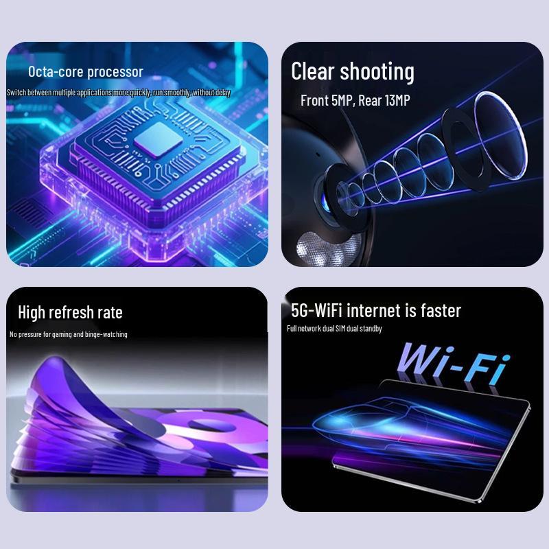 11-дюймовый HD-планшет Android для бизнеса, восьмиядерный, 4G Full Netcom, идеально подходит для офисного использования