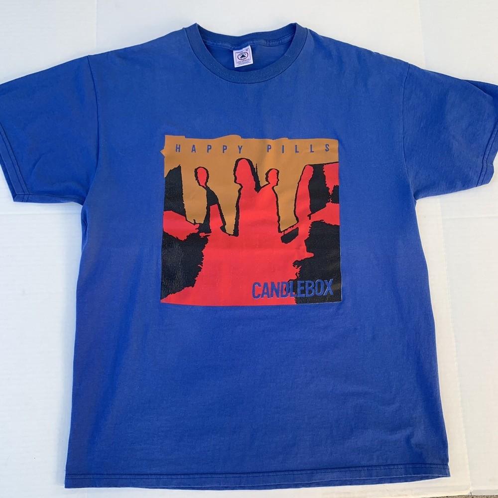 CANDLEBOX Happy Pills Band Shirt Unisex Concert S to 5XL CR831 Unisex T-Shirt