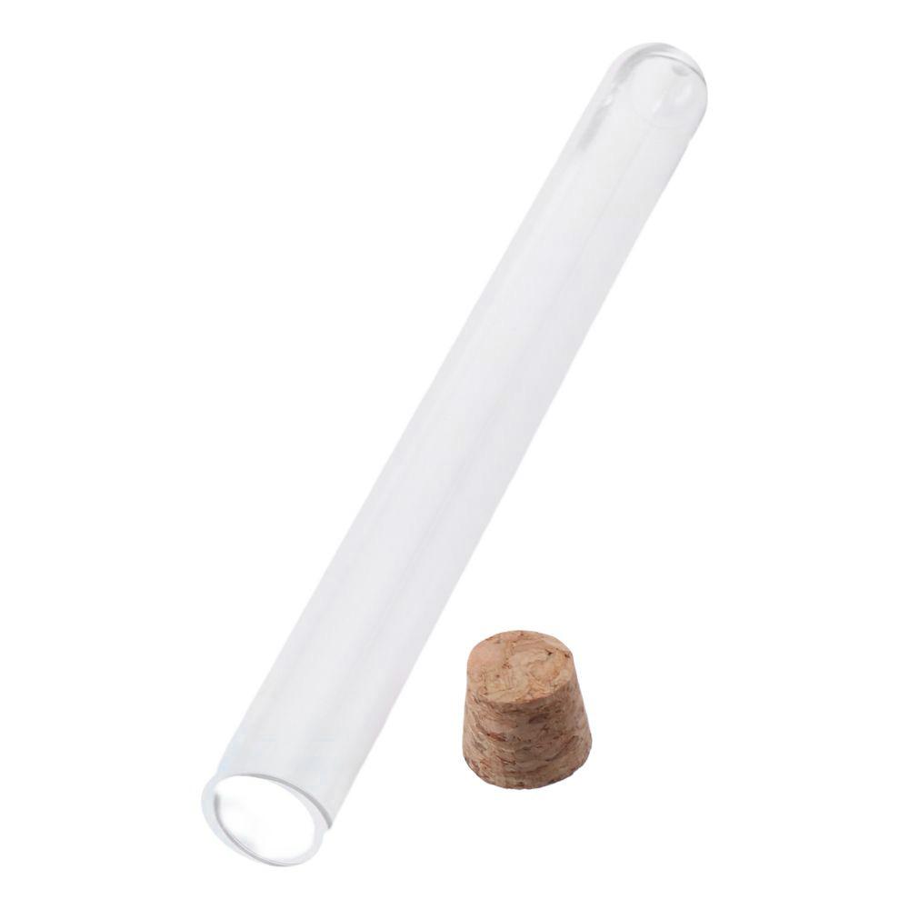 Пластиковые пробирки с круглым дном и корковыми пробками Высококачественные