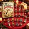 Holiday Party Favors 2026 Hummingbird Advent Calendar, 24-Day Acrylic Ornament Set with Bird Figure Calendar for Girls Boys Countdown, Christmas Tree