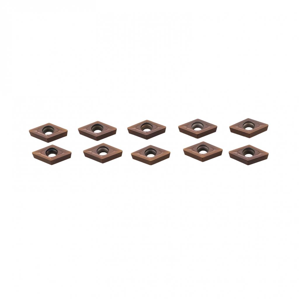 Твердосплавные пластины 10 шт 12x7x2мм DCMT070204 DCMT21.51