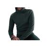 Nike Fleece Mock Neck Slim Fit Long Sleeve Half Zip Sweatshirt Women Tops Green FV8029-338
