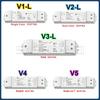 Skydance V1-L V2-L V3-L V4 V5 12-48VDC CV Контроллер(Нажать приглушить)  Для светодиодных лент ОдноцветныеДвухцветные RGB RGBW RGB+CCT