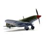 Aircraft Model Ornament 1/72 Fighter Alloy MiG-3 Model Airplane Realistic Simulated Display for TV Cabinet Office Bar Bookshelf