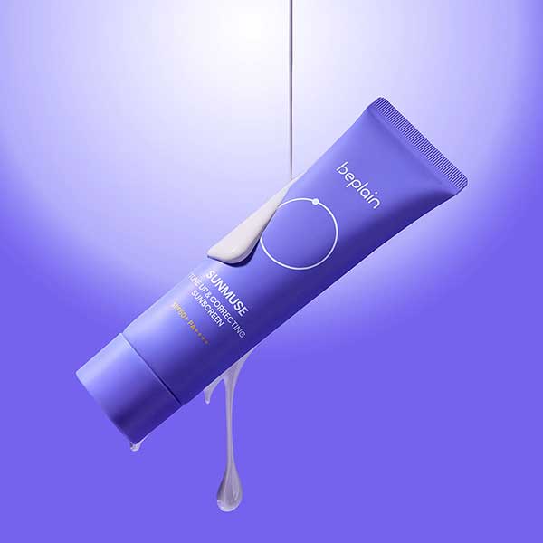 BEPLAIN Sunmuse Tone-Up & Correcting Sunscreen SPF50+ PA++++ Brightening UV Protection Base 50ml