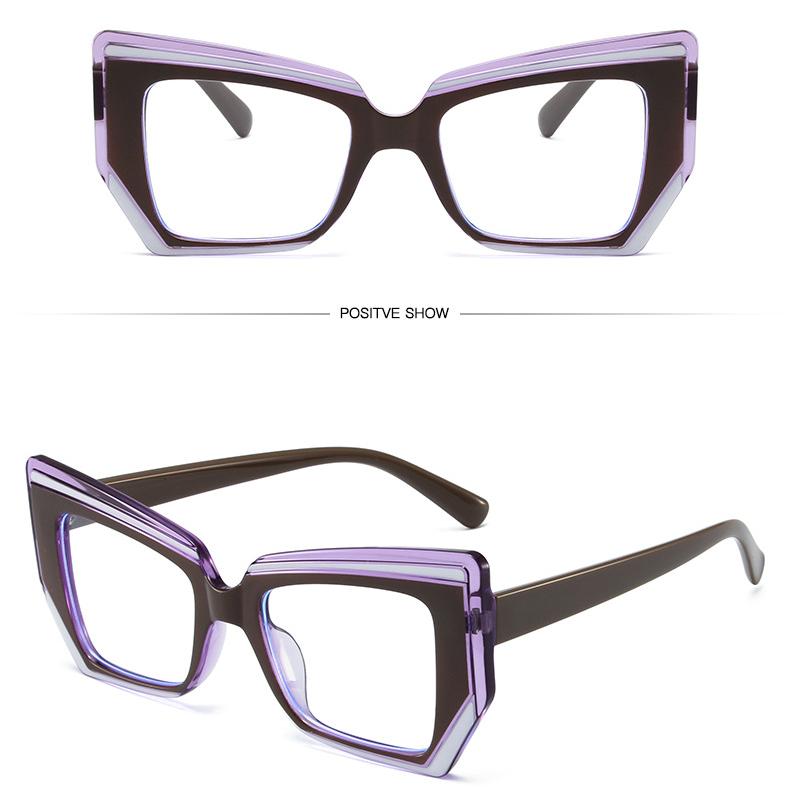 Женские очки модные ретро художественные Tr90 классические простые студенческие повседневные очки для езды на работу вождения уличных очков