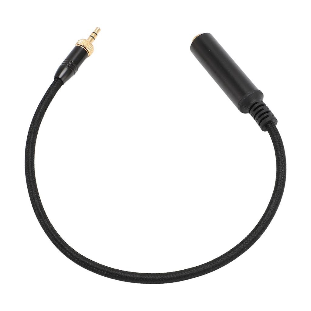 6.35mm Female To 3.5mm Male Adapter 1 4 To 1 8 Stereo Sound Adapter for Amplifier Guitar Piano Family Devices