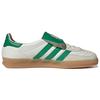 Foot Industry x adidas Gazelle Indoor Молочно-белые/зеленые Унисекс кроссовки кремового цвета ID3518