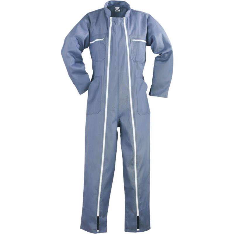 2-zip work overalls