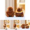 Cute Plush Capybara Water Capybara Doll Keychain Pocket Size Gift For Children