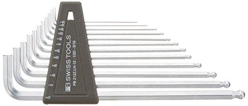 PB Swiss PB-212 ZLH-12 12 Piece Long Chrome Ball P