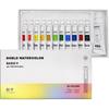 Shield Basic Watercolor Paint 7.5ml, 12 Colors, Korean Toy Supplies