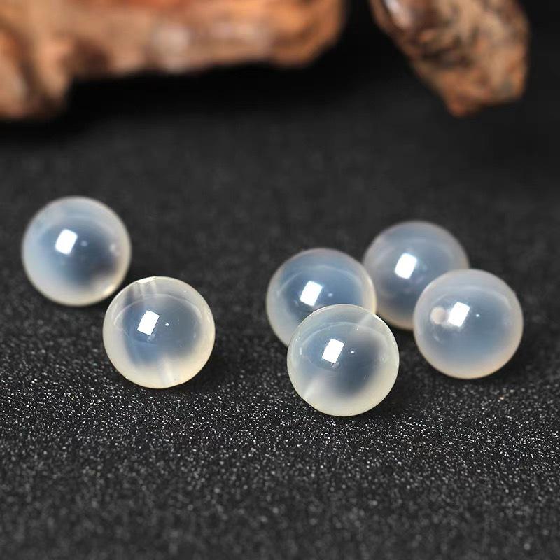 Сине-черный сахарный агат с сердечком, круглые бусины для изготовления кристальных украшений и аксессуаров своими руками