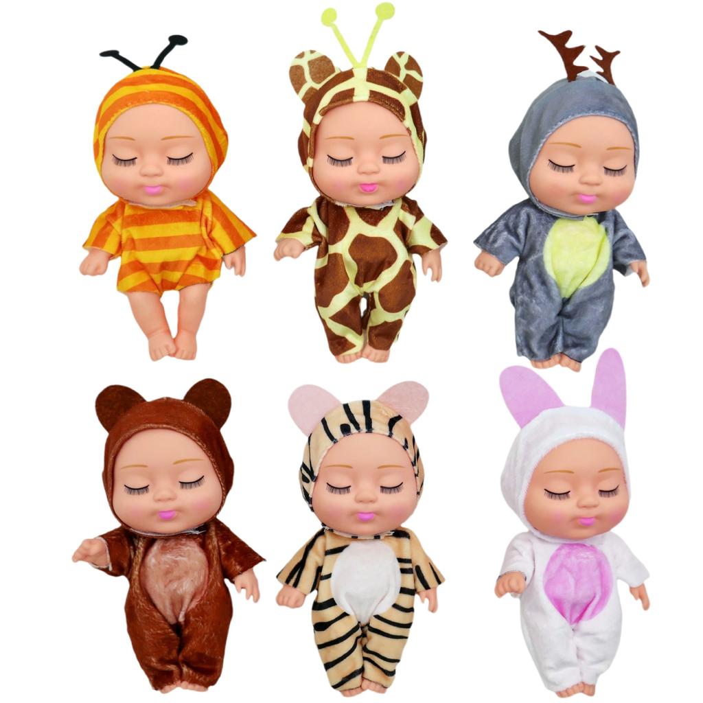 Трансграничный Amazon, хит продаж, игрушки, 8 дюймов, кукла для сна, BJD, имитация, кукла для младенцев, кукла для перерождения, оптовая продажа