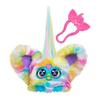Hasbro Furby Fur Bullets Jibaa Мини-друг, Электрическая плюшевая игрушка, Для мальчиков и девочек, Возраст 6+, Радужный, Шима, Язык Furby, Музыка G1778 Оригинал
