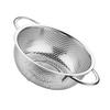 Mesh Strainer Basket Pasta Colander Rice Wash Fruit Vegetable Stainless Steel Food