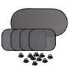 5 Pcs Car Sun Shade Car Window Shade for Side and Rear Window with Suction Cups Car Sunshade