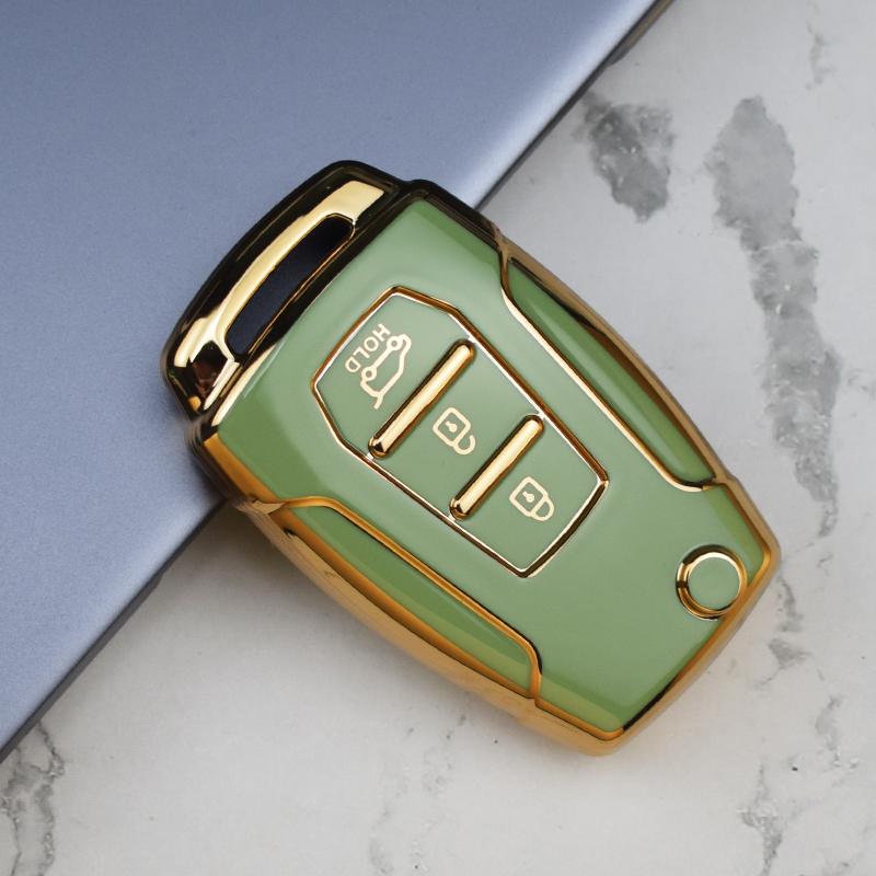 3 Buttons TPU Car Key Cover Case for Ssangyong Tivoli 2020 Rexton Korando C Keyless Interior Accessories