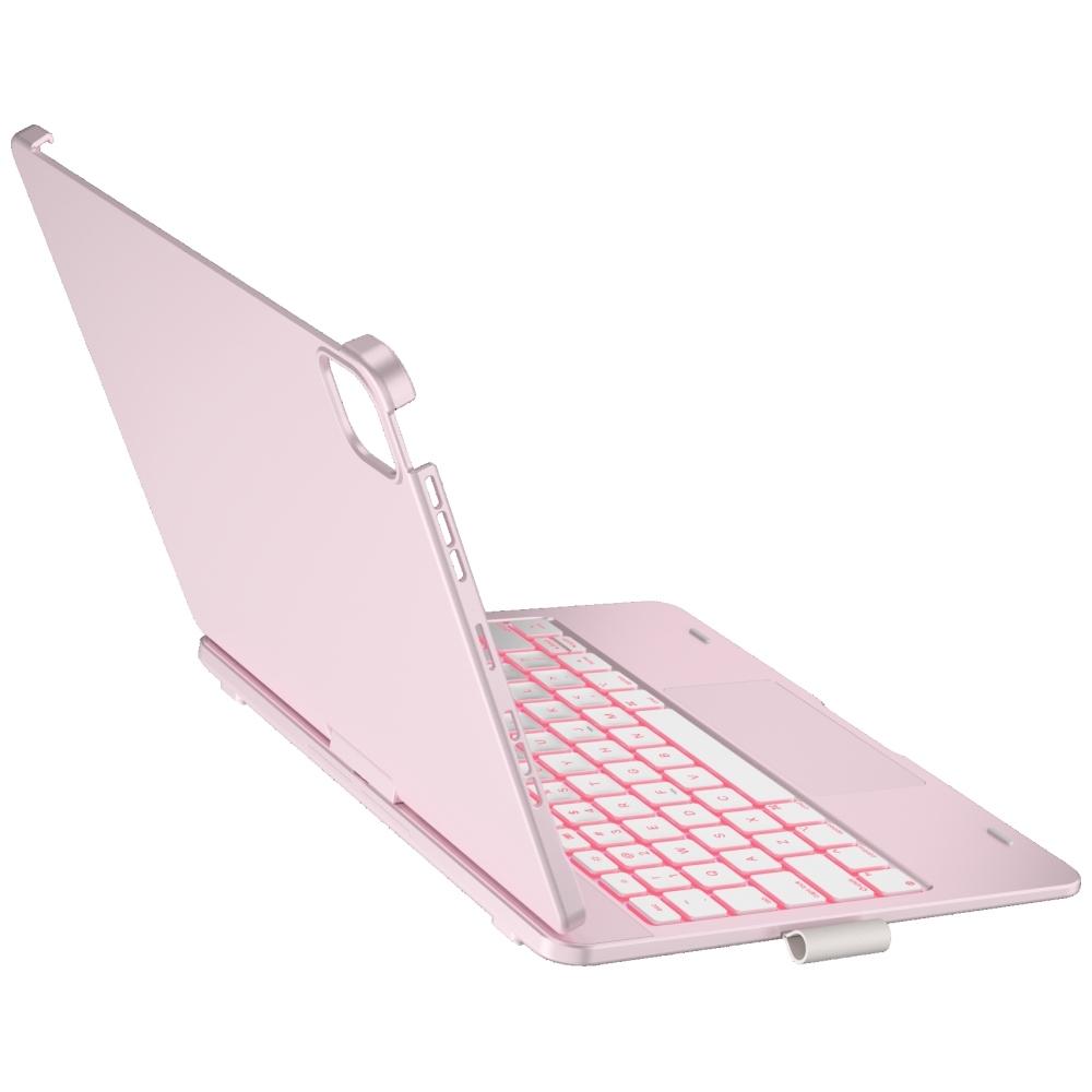 Etui Typecase Flexbook Touch             z klawiaturą do iPad Air 11" 2024/2025 jasno różowy
