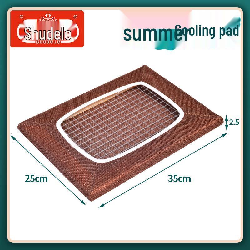 Дышащая летняя сетчатая подушка для стула с деревянным каркасом