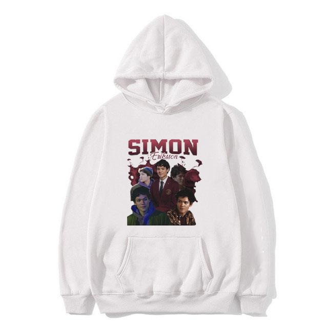 Свитшот с графикой Simon Eriksson Omar Rudberg для мужчин и женщин, повседневный винтажный свитшот, мужской пуловер с капюшоном из высококачественного флиса и хлопка