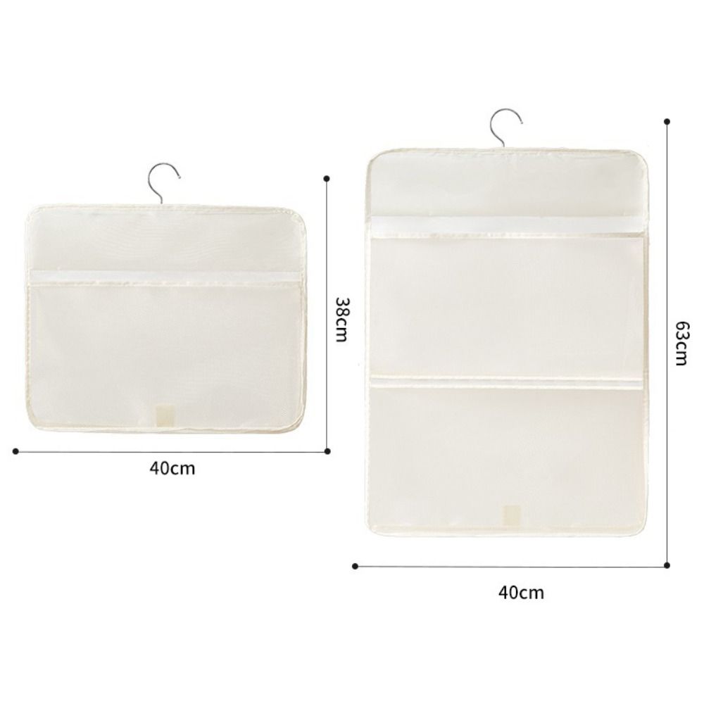 Экономичный подвесной органайзер для хранения, многофункциональные сетчатые карманы, органайзер для хранения бюстгальтеров, универсальный компактный органайзер для шкафа, общежитие