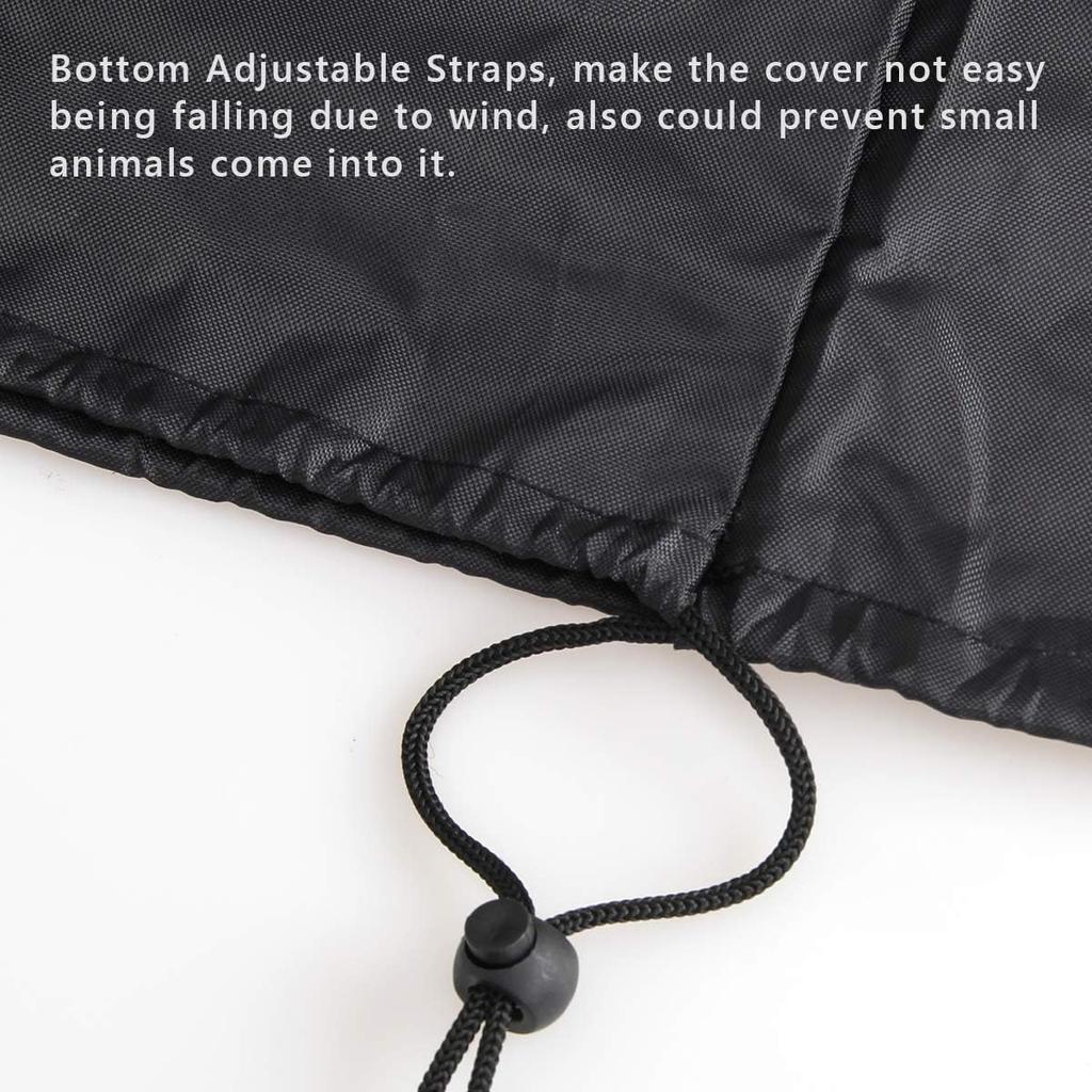 Накрытие на турбинный вентилятор, 2 шт., Luxiv, Защитное покрытие для кровельного турбинного вентилятора, Прочное, Защитный щит, Водонепроницаемое, Ткань Оксфорд 420D, Черное (20D x 20W)